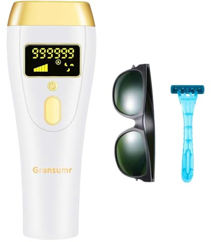 IPL Laser-Haarentfernungsgerät für Frauen & Männer – Schmerzfreier Ultraschneller Blitz-Haarentferner, 86% Haarreduktion in 4 Wochen, Hohe Energie & 5 Modi, 8 Minuten Ganzkörper & Bikinizone & mehr