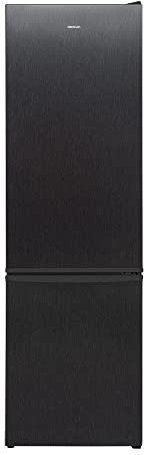 Cecotec Frigorífico Combi 2 Puertas Bolero CoolMarket Combi 366 Dark. 360 Litros, Altura 2 m y 60 cm de ancho, Bajo Consumo, Sistema Multicooling Total No frost, Cajón de Productos frescos