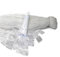 Bird-Tech TM Balkonnetz für Katzen und Vögel, Transparent, mit 100 Haken und 2 Transparent Silikon, 80 ml. (8 x 3 MTS)