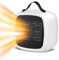 Mini Heater | Small Heater 1000W Electric Portable | Tip-over Swtich OverHeat Protection| Small Electric | Desktop | Compact Sleek Design