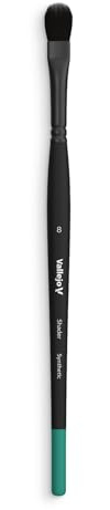 Pinzel Vallejo Shader B06008 Filbert Flat Synthetic Brush No. 8