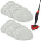 DLAIMI 6 Piezas Recambio de microfibras para mopa Steam compatibles con Vileda Steam/Plus, Microfibra Cubiertas de repuesto Mopa,Lavable fregona almohadillas de limpieza de recambio Mop Pad Spray
