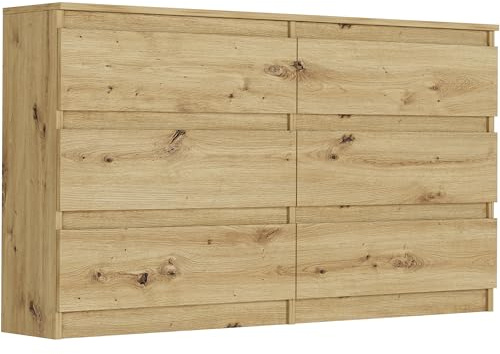 Framire Schlafzimmerkommode mit Schubladen Artisan, 140 x 30 cm - Modern R140