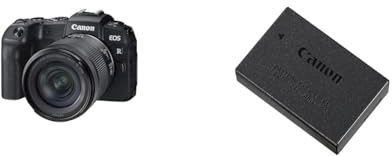 Canon EOS RP + RF 24-105mm f/4-7.1 IS STM Black & LP-E17 Battery Pack for EOS M3