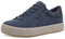 Tamaris Damen Klassische Ballerinas, Frauen Flats,Comfort Lining,TOUCHit-Fußbett,Slip-ons,klassisch elegant,Ballerinen,Navy,39 EU