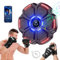 snawowo Music Boxing Machine Erwachsene - LED Licht Elektronische Boxmaschine mit Musik Boxen Kids - Bluetooth Musical Musikbox Box Trainer mit 9 Geschwindigkeitsmodi und Zählmodus