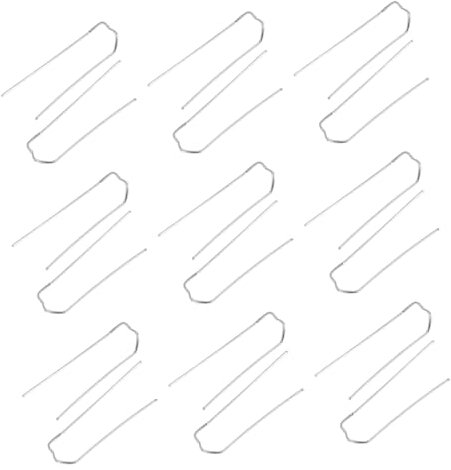 BELLIFFY 200 STK Stecknadeln für Blumenarrangements Pflanznadeln für Zimmerpflanzen Du hast eine Form zum Basteln Lieferungen blumengesteck steckblumen Girlande Stift für Blumenarrangements