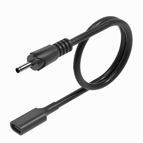 3.5mm x 1.35mm USB C to DC Adapter Cable, PD 15W 3.28Ft Type C Female to Male Plug Supply Adapter Power Cable for Tablet PC, IP Camera, Bluetooth Speaker, Webcam Router, 1Pack