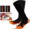 Heated Socks, 2025 Rechargeable Heated Socks, 5000 mAh Extra Large Battery, Long Life Up To 65 °C Large Heating Area (No logo Button-control, 36-42) (Button-Control (No Logo), 38-42)