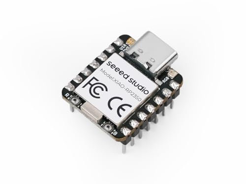 Seeed Studio XIAO RP2350 (vorverlötet), Mikrocontroller, mit Dual-Core ARM Cortex M0+ Prozessor, unterstützt Arduino, MicroPython und CircuitPython mit Rich Interfaces