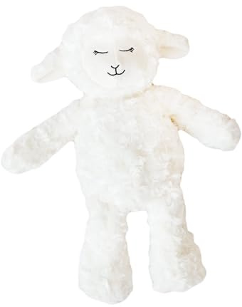 Trois Kilos Sept Baby-Nachtlicht mit weißen Geräuschen aus Plüsch, Schaf