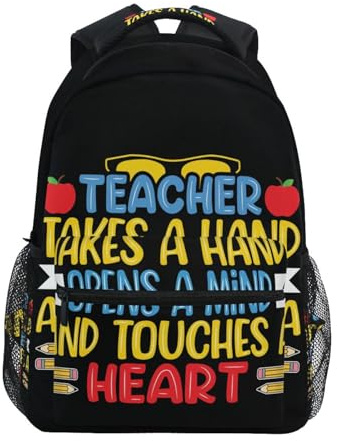 Rucksack Lehrer Schulranzen Causalbackpack Unisex Schultaschen Für Reisen Schule Notebook