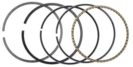 WOOSTAR 50mm Großer Bohrung Kolbenring Ersatz für GY6 100ccm ATV 4 Wheeler 139QMB Motor Go Kart Moped Roller