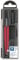 STAEDTLER 550 50 M2 Schulzirkel Noris (Präzisionszirkel für die ersten Kreise in der Schule, mit stumpfwinkliger Sicherheitsnadel) metallic-rot