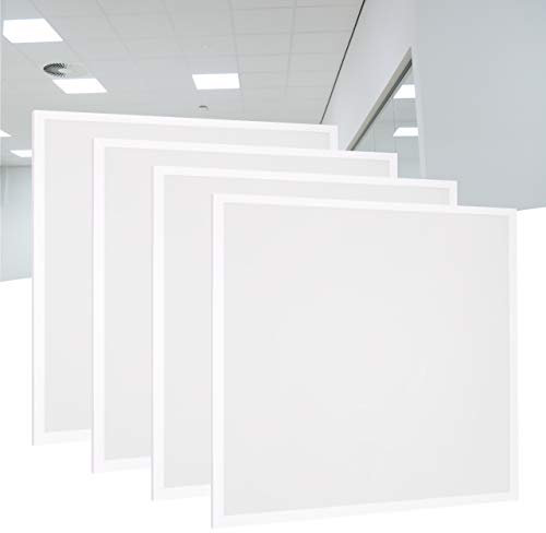 proventa LED-Panel 62 x 62 cm 40W neutralweiß 4.000 K 4.000 Lumen Marken-Netzteil - 4-Pack