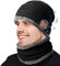 COTOP Geschenke für Männer, Bluetooth Mütze mit Schal Set, Warme Wintermütze mit Kopfhörer, Winter Musik Beanie Gadget für Herren, Fleece Strickmütze für Läuf, Ski