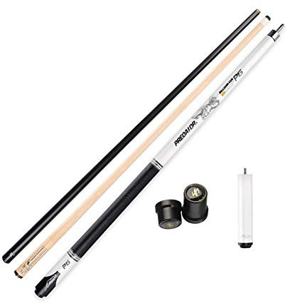 YRU 1/2 Stuck Billard Queue, 147CM Handgefertigte Carbon + Maple Shaft Professionelle Billard Pool Cue Stick 19-20 OZ(Size:11.5MM,Color:A-2shafts-extension)