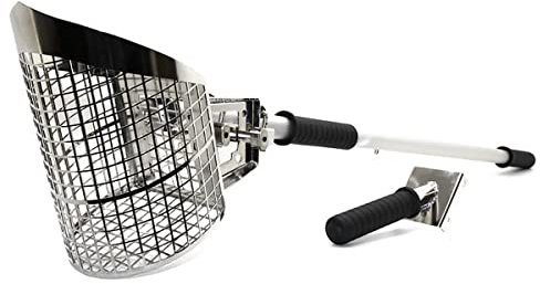 Nokta Sand Scoop Premium 3 in 1 Pala Forata Sabbia Mare Setaccio Acciaio Inossidabile Con Asta