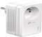 TP-Link CPL 1000Mbps avec 1 Port Gigabit et Prise Intégrée - idéale pour Profiter du Service Multi-TV à la Maison, Compatible toutes les Box, TL-PA7017P (FR)