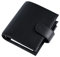 Moterm Pocket Luxe Ring Planer– Echtes Leder Binder Organizer (Kiesel-Schwarz, 30mm Ring)