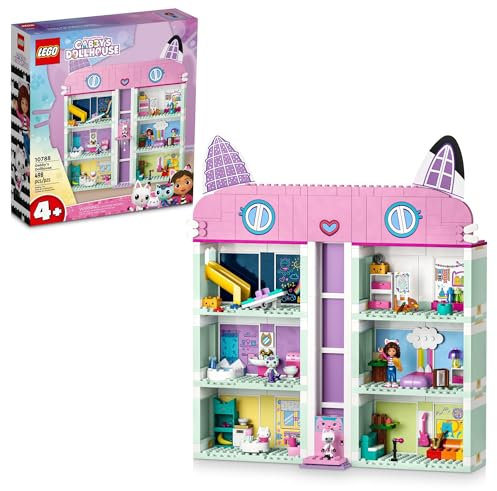 Lego Gabby's Dollhouse 10788 - Gabbys Puppenhaus (498 Teile), Mehrfarbig