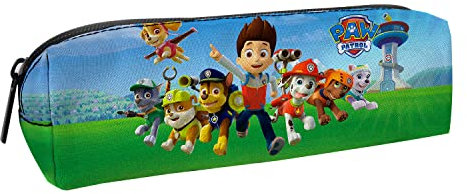 Federmäppchen mit großem Fassungsvermögen, Paw Dog Patrol leinwand mäppchen, Monoschicht Studenten Federmäppchen, Lehrer könnten es an Studenten als Abschlussgeschenk oder als Preis verschenken