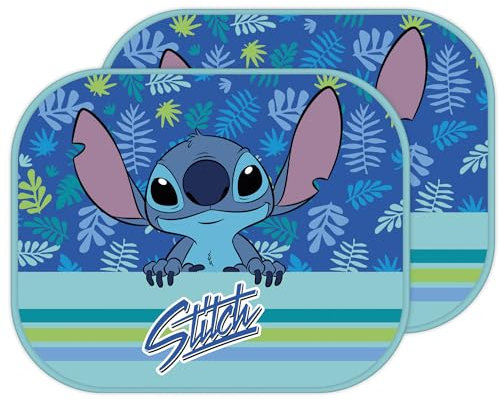 ARDITEX WD16146 Fenster-Sonnenschutz, 2 Stück, von Disney-Lilo & Stitch