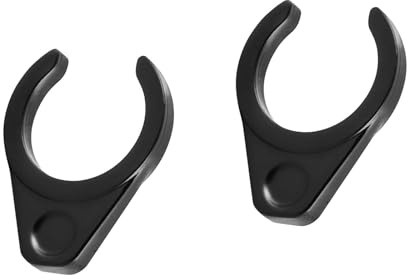 Harilla 2X Fahrradpedal-Schnellspanner, Schnellspanner, abschließbare praktische Fahrradteile, Schnellspanner-Fahrradpedal-Sicherungsring, Schwarz