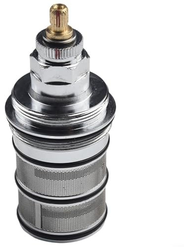 Bathroom Thermostatic Valve for GP0000250, Thermostatic Mixing Valve, Brass Faucet Valve Cartridge Replacement Shower Mixer Valve Bar Repair Kit