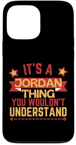 iPhone 13 Pro Max Jordan Name Funny Gift For Jordan Case