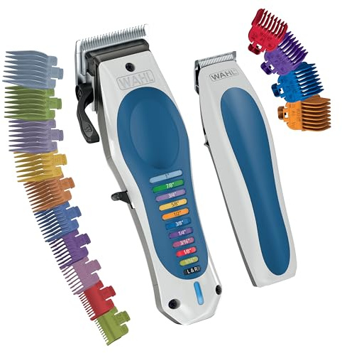Wahl Lithium Ion Color Pro Rechargeable Cordless Hair Clippers for Men with Smart Charge Technology and Battery Hair Trimmer for Convenient at Home Haircutting & Touch Ups - Model 3026594