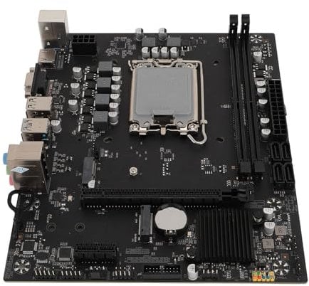Bewinner Gaming Motherboard - DDR4 H610 Gaming PLUS Motherboard, LGA 1700 M.2 PCIE 4.0 1000Mbps LAN USB 3.2 Gen1 VGA Gaming Motherboard