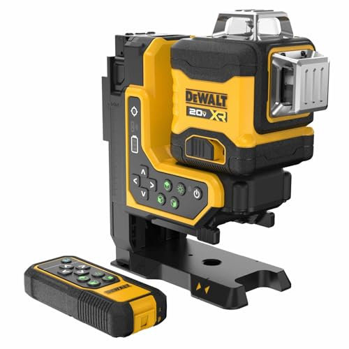 DEWALT DCLE34035B-XJ 18V MAX 3x360 Remote Control Laser, Bare Tool