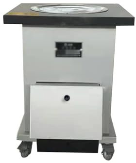 Estufa de leña Estufa de calefacción Cuadrada móvil portátil, Estufa de leña, Estufa de gasificación doméstica, Mesa de Estufa sin Humo for Interiores para cocinar y Calentar(Pequeño)
