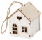 Doni Bomboniere Matrimonio 6PZ Casetta in Legno con LED Comunione Cresima Finestrelle E Cuoricino Superiore Idee Regalo Complete Originali Economiche