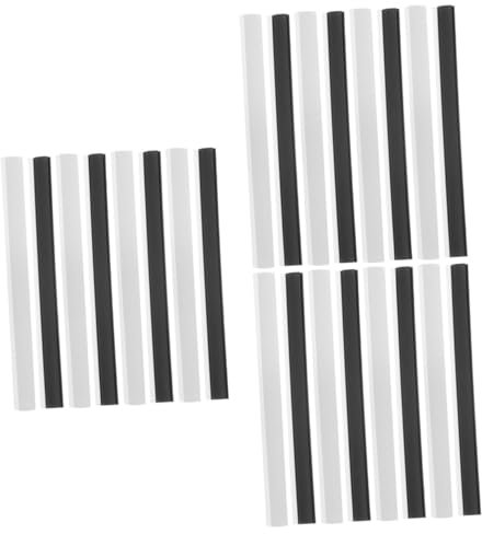 Ipetboom 40pcs Garden Dustpan Edges Strip Replacement Broom Dustpan Lip Stripping for Dust Pan