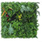 ZiStarlilife Plantas colgantes artificiales, telón de fondo de césped artificial, hojas de pared, paneles de seto, hierba verde para valla de privacidad, interior, exterior, jardín, sala de estar,