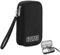 Daryunk Cable Bag, Small Electronic Accessories Organizer, Three-Layer Compact Travel Digital Storage Bag, for Portable Charger, Cables, Earphone, Cord, SD Card