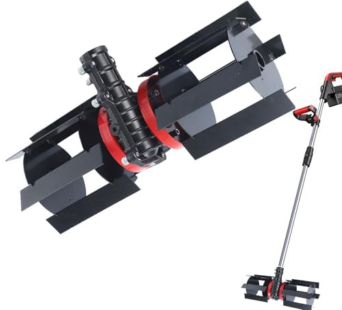 Arado del cortacésped, ATV Disc Harrow - Rueda de desmalezado eficiente de timón,Scarificadores de césped resistentes a la erosión de precisión para jardín, granja, huerto, campo, agricultura, paisaji