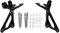 XUXRHMEAN pour Kawasaki Z900 2017-2024 Supports De Repose-Pieds Arrière Moto Cale Pied Moto
