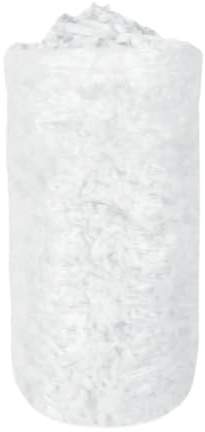 Bvdfgk Nachfüllpackung Aus Zerkleinertem Memory Schaumstoff für Sitzsäcke, Kissen Und Stühle, Weiß