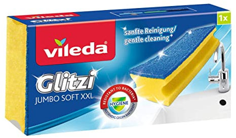 Glitzi Jumbo mild Scheuerschwamm, 1 Stück