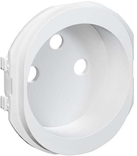 Schneider Electric - Ovalis - Enjoliveur seul prise de courant 2P+T 16A Blanc - S260659