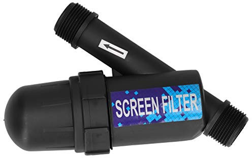 Alvinlite Filtro per Acqua con Rete a Maglie Filtro per irrigazione a Goccia da 1 Pollice per gocciolamento agricolo da Serra da Giardino