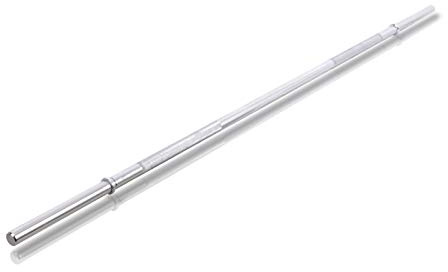 Marbo Sport haltère barres Ø 30 mm | Barre d'haltères 198 cm, 180 cm, 167 cm, barre d'haltères 40 cm, barre SZ & super SZ 120 cm - chromée et moletée, avec serrures