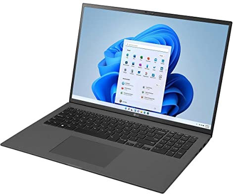 LG gram - Portátil ligero de 17 pulgadas, plataforma Intel® Core® i7 Evo™ de 12ª generación, Windows 11 Home, 16 GB de RAM, 512 GB SSD, gris