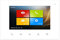 Voxura Domo Video Monitor 7 Innenstation Touchscreen Türsprechanlage Aufputz AP Zubehör