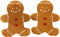 OF Lebkuchenhaus Figur als Deko-Weihnachtsdeko, Weihnachten Dekoration, Set-geeignet (Lebkuchen 2er Mini)