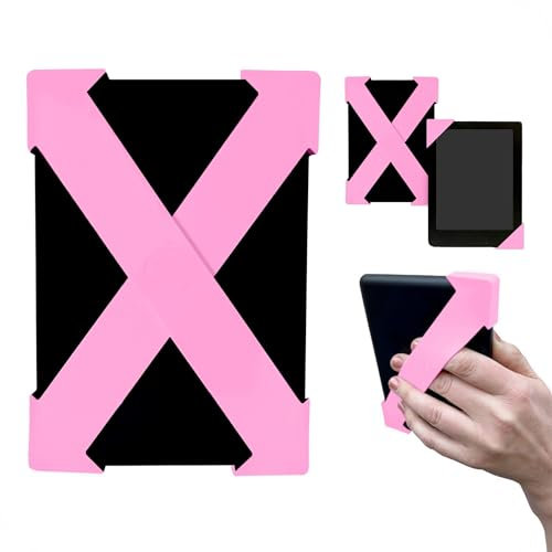 Strapsicle Accessoire Sangle Main Strapsicle pour Kindle & Kobo - Basic Gen 11 (2022) & Kobo Nia - 2 Sangles - Prise légère pour Lire confortablement - Petit - Rose Bonbon