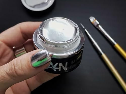 UV Gel Colorgel Liquid Chrome Metall Farbgel Sets Nagelgel für Künstliche Fingernägel UV/LED härtend (5ml im Döschen)
